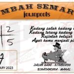 Syair SGP Mbah Semar 25 January 2023